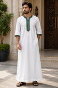 Luxury Sage White Moroccan